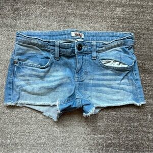 Mudd Cutoff Light-wash Shorts